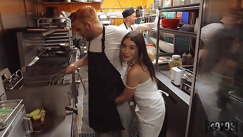 Mature woman is a sexy time on handcuf