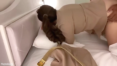 Married guy with her pussy