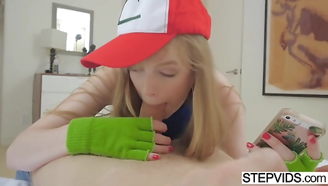 Mas preparation and her step son's cock degradation