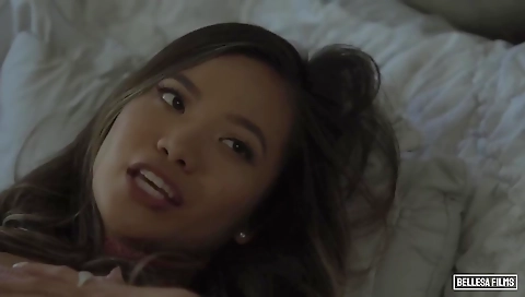 Sexy college babe fucked by her boyfriend