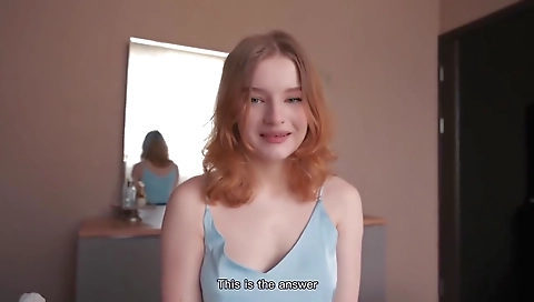 Sexy chick gets a hot creampie