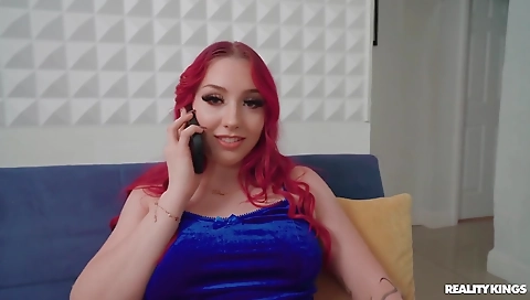 Sexy young girl with a sexy ass fucking