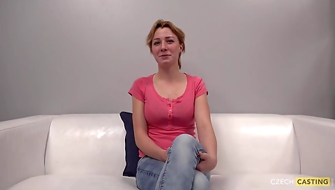 Sexy young blonde fucked by her boyfriend