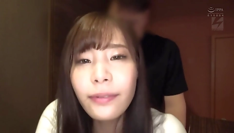 Sexy young chick masturbates with her black cock