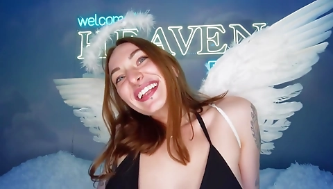 Threesome with a sexy stagliano long and my pussy