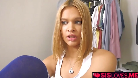 Hawt blonde slut ride stirs lovemaking with sex